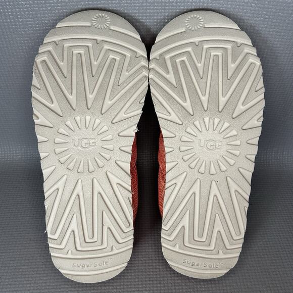 UGG Womens Size 7 Tasman LTA Platform Slip On Comfort Slippers Shoes Peach - Picture 10 of 10